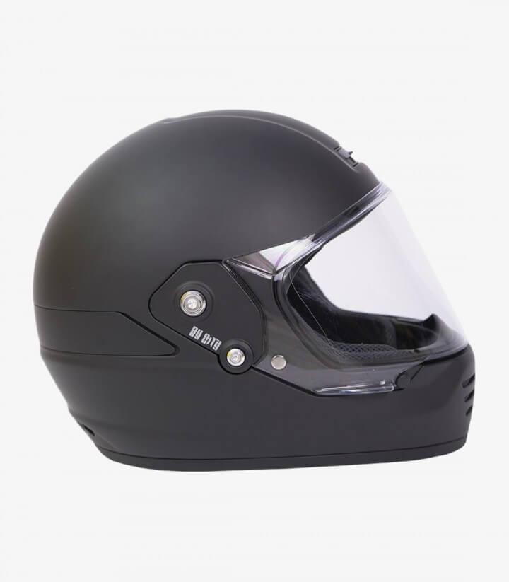 By City Rider Matt Black full face helmet
