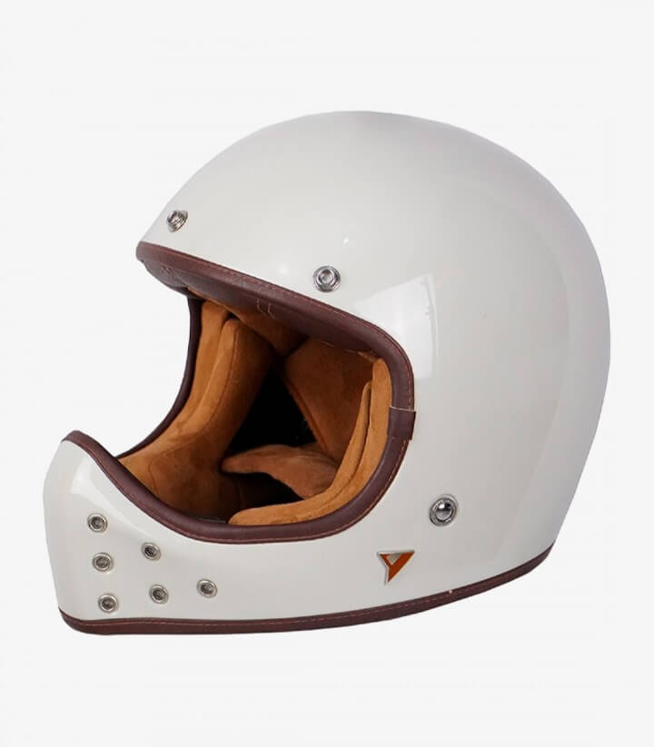 Casco integral By City The Rock Blanco hueso