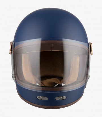 By City Roadster matt blue full face helmet