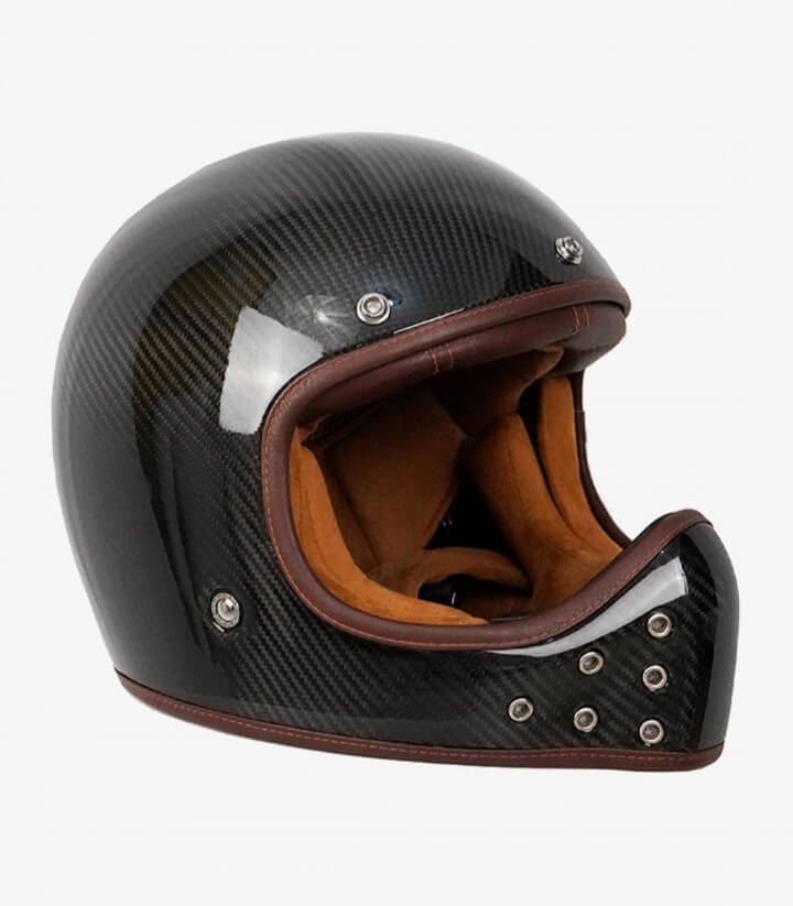 Casco integral By City The Rock negro carbono