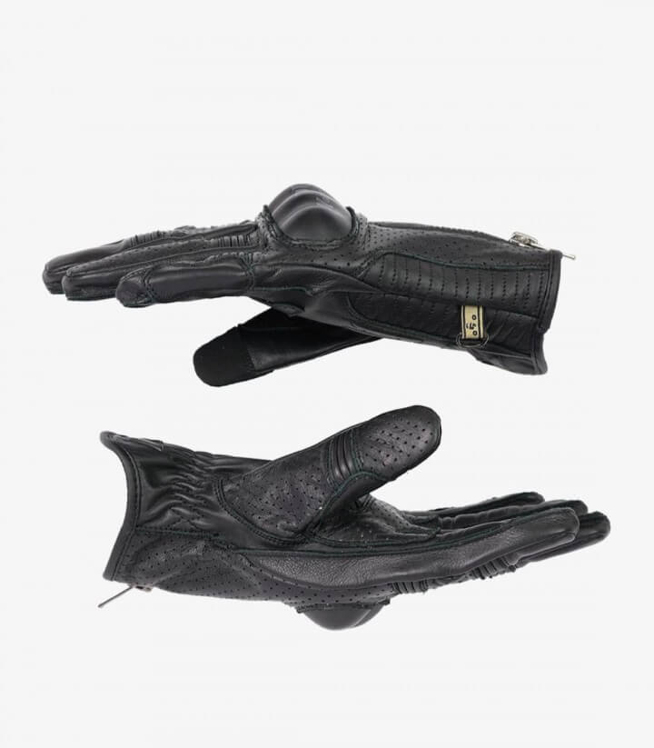 Handschuhe Amsterdam von By City für den Sommer für Herren Farbe schwarz