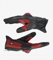 Summer man Amsterdam Gloves from By City color black & red