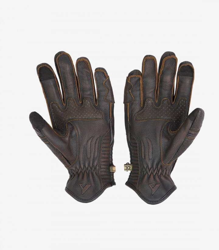 Handschuhe Amsterdam von By City für den Sommer für Herren Farbe Dunkelbraun