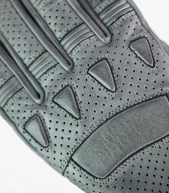 Guantes Pilot II de By City de verano de hombre color gris