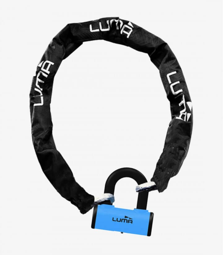 Luma blue Enduro Procombi 10mm chain + U-Lock KDM1PROB