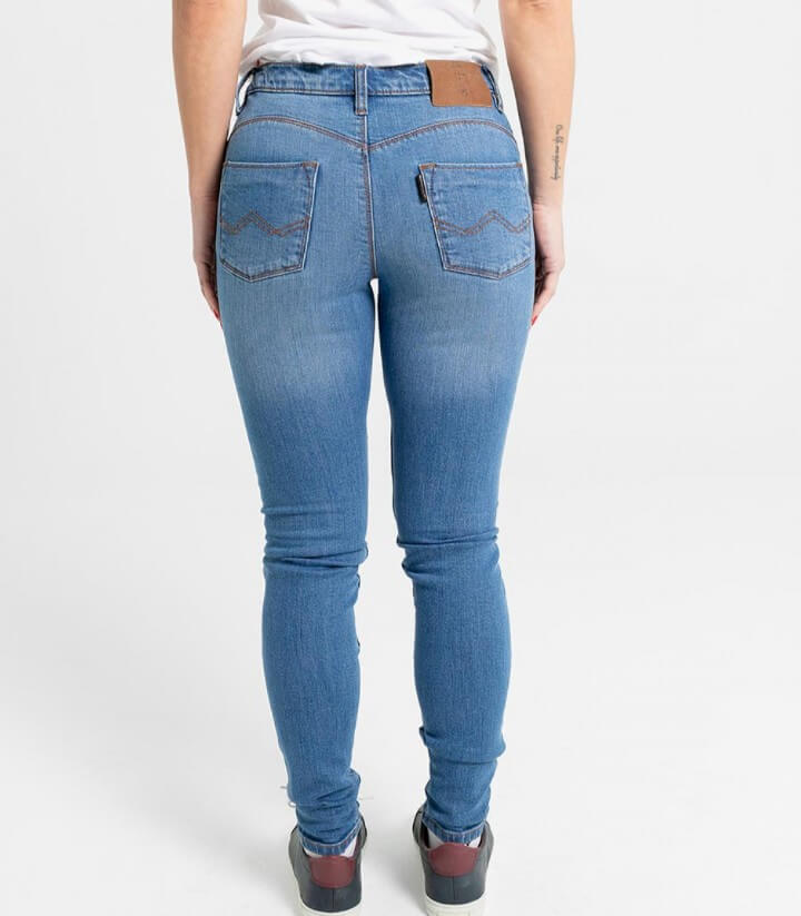 Pantalones de Mujer By City Route II azul claro