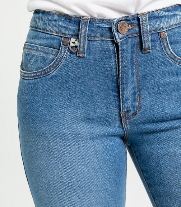 Pantalones de Mujer By City Route II azul claro