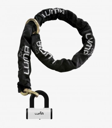 Luma white Enduro Procombi Lasso 10mm chain + U-Lock