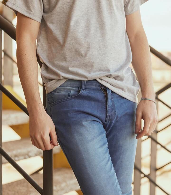 Pantalones de Hombre By City Route II azul claro