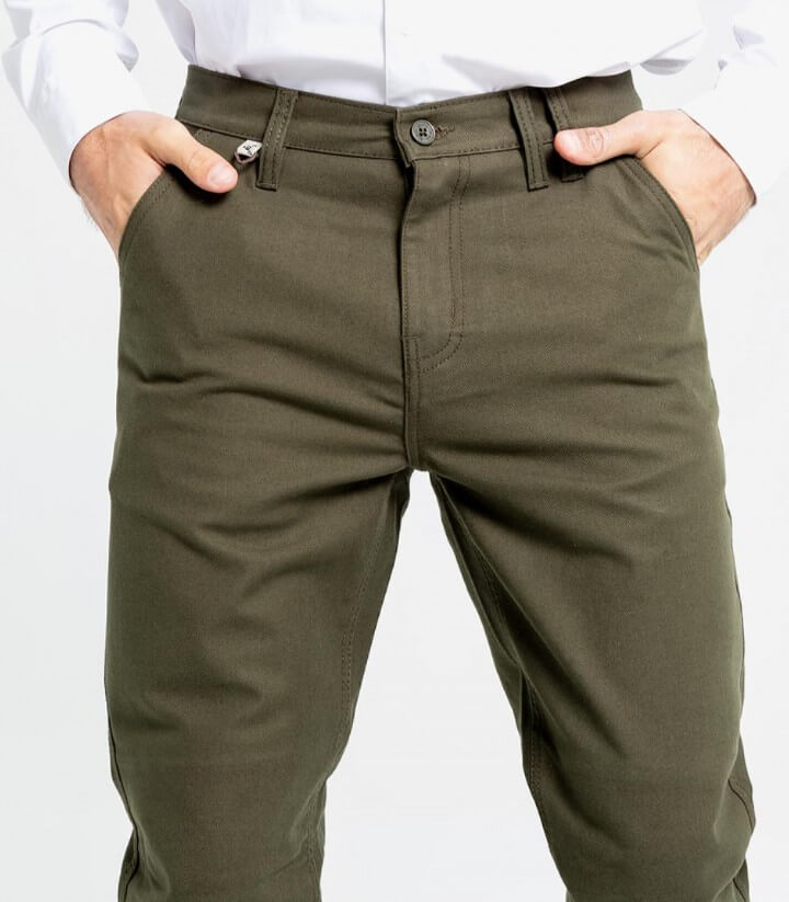 Pantalones de Hombre By City Docks II verde