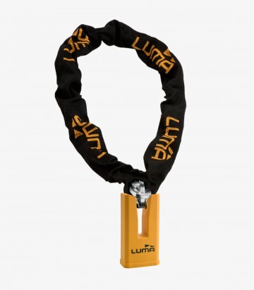 Luma orange Escudo Kit Duo 13mm chain + U-Lock
