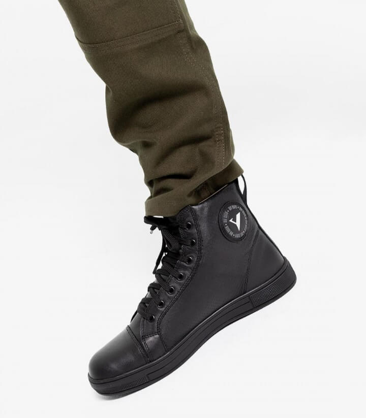 Botas de moto unisex By City Tradition II negras