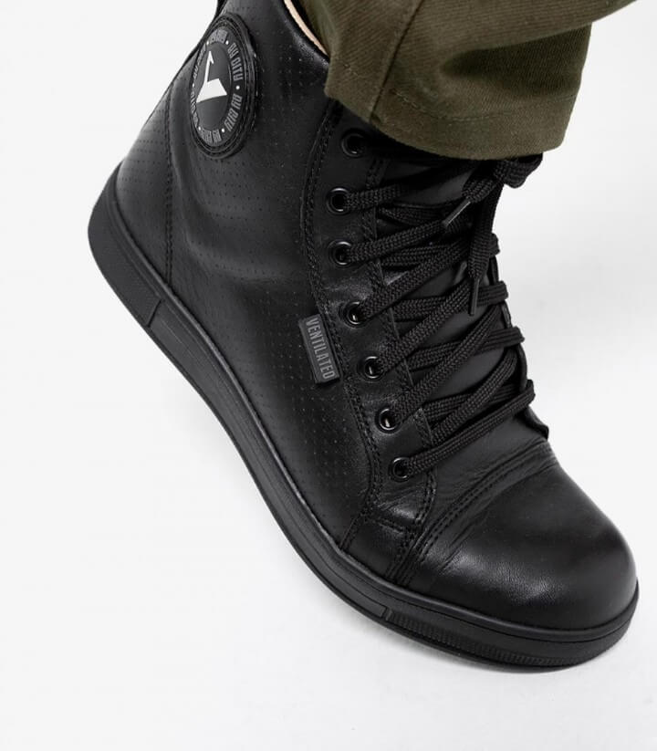 Motorradstiefel Unisex By City Tradition II Schwarz