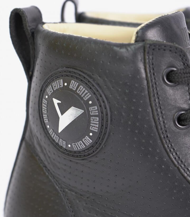 Motorradstiefel Unisex By City Tradition II Schwarz