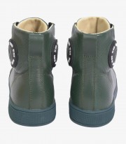 By City Tradition II green unisex motorcycle boots
