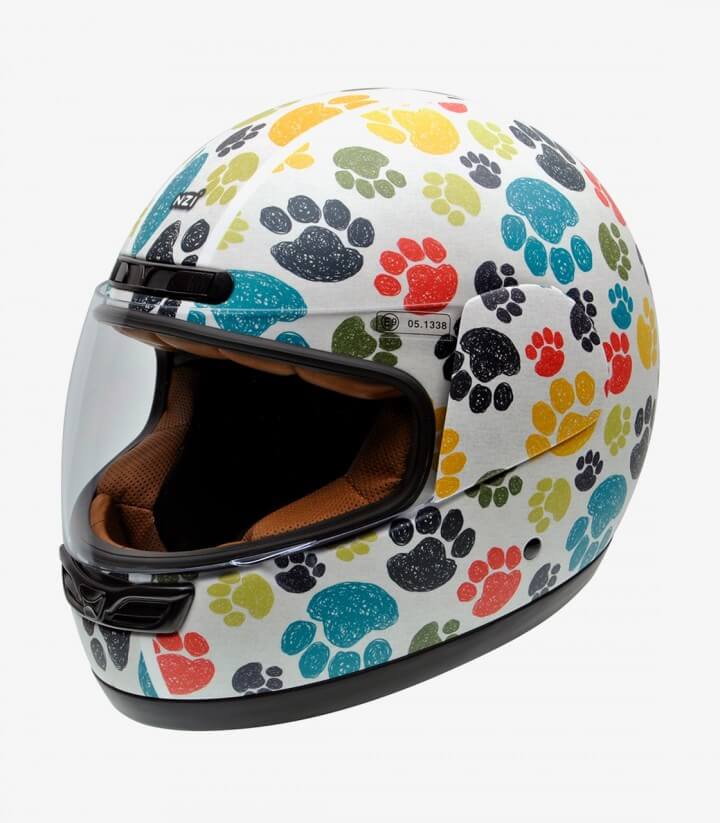 Casco Integral NZI Activy Jr Pawprints Mate 050323G707