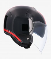 Shiro SH-64 Tokio Master black Open face Helmet
