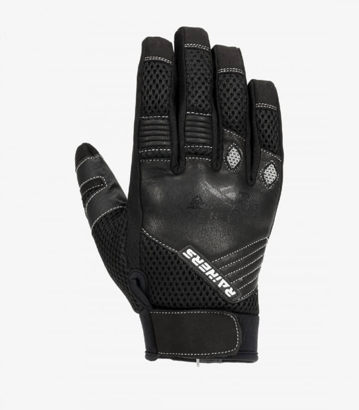 Guantes Bikers-2 de verano unisex color negro de Rainers BIKERS2N