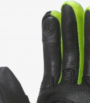 Rainers Neon racing Gloves for men color fluor