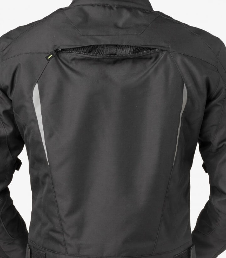 Jarama plus winter Jacket unisex from Rainers in color black & fluor