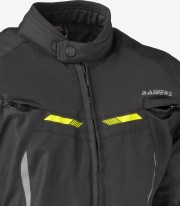 Jarama plus winter Jacket unisex from Rainers in color black & fluor