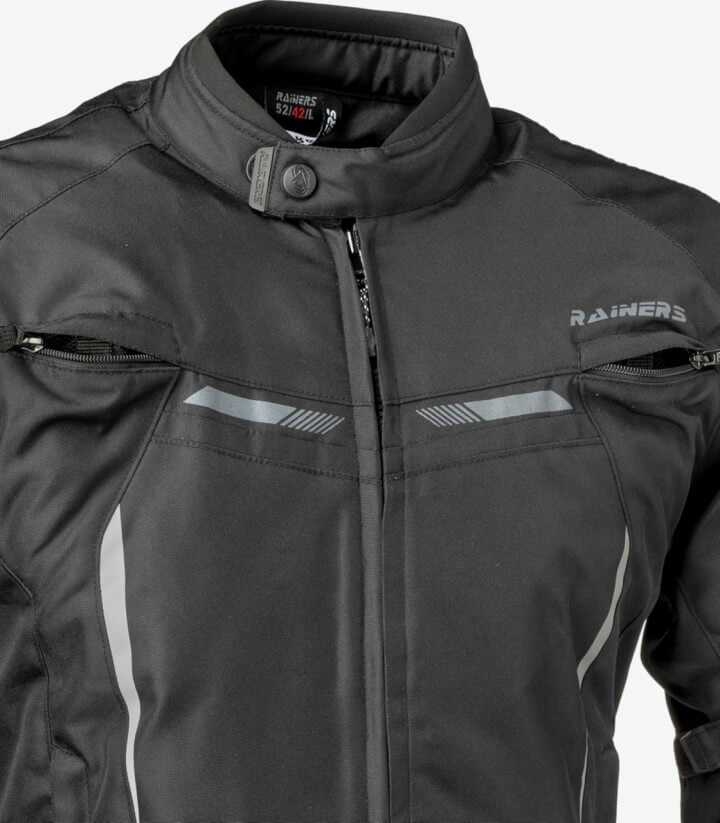 Chaqueta de invierno unisex Jarama plus color negro de Rainers