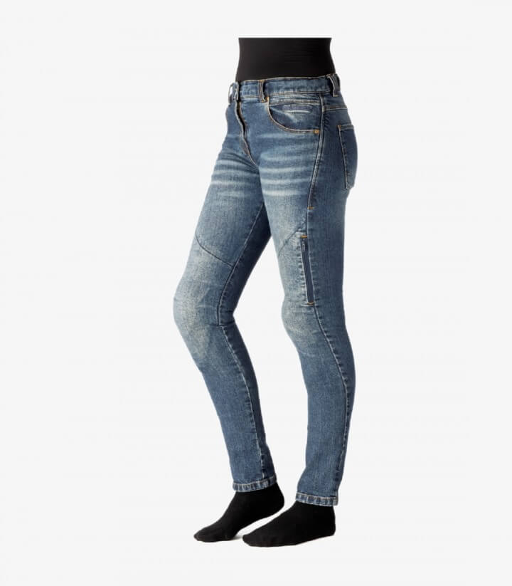 Alexa Motorcycle Jeans for women color jean from Rainers Alexa