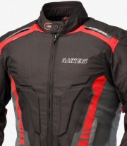 California winter Jacket for men from Rainers in color black & red