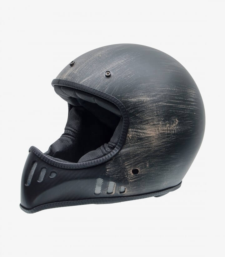 Casco Integral NZI Mad Carbon Negro Oxidado 010271A034