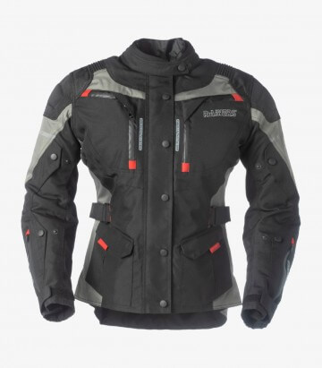 Jacke Duna Lady von Rainers (Winter) für Damen in der Farbe Schwarz und Rot