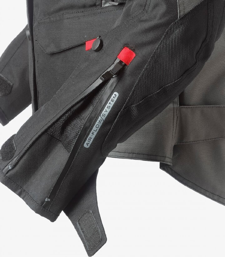Jacke Duna Lady von Rainers (Winter) für Damen in der Farbe Schwarz und Rot