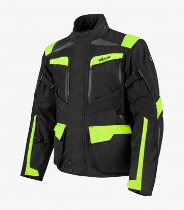 Centaurus Summer Jacket for Man from Hevik in color Black & Fluor Yellow