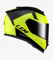 LEM VZN Neon Yellow full face helmet