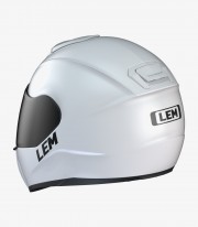 LEM Optix White full face helmet