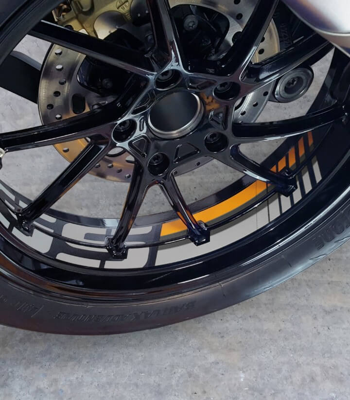 Tiras en arco BMW R1200/1250 GS 20150O color Oro de Puig