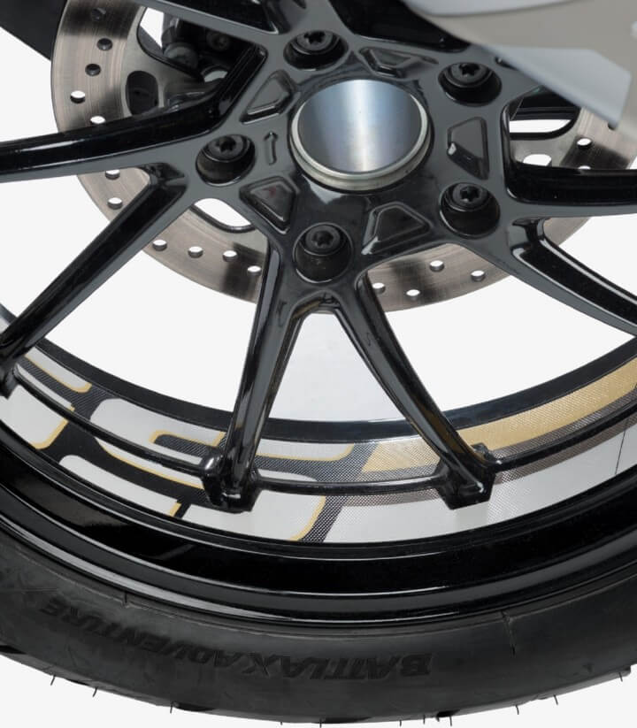 Felgenbogen-Aufkleber BMW R1200/1250 GS Puig 20150O Gold