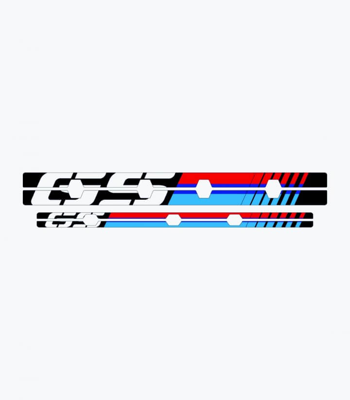Felgenbogen-Aufkleber BMW R1200/1250 GS Puig 20150N Schwarz
