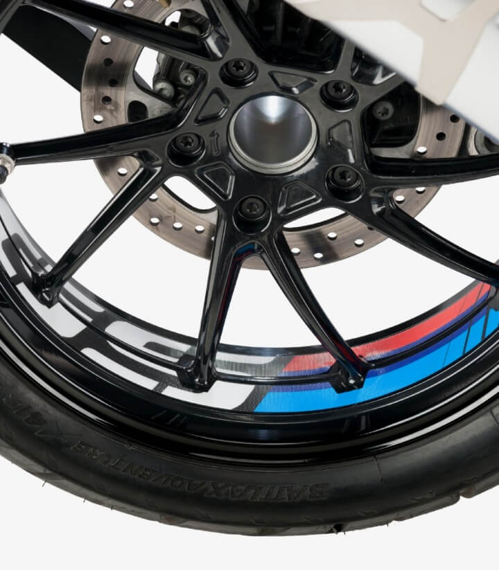Felgenbogen-Aufkleber BMW R1200/1250 GS Puig 20150N Schwarz