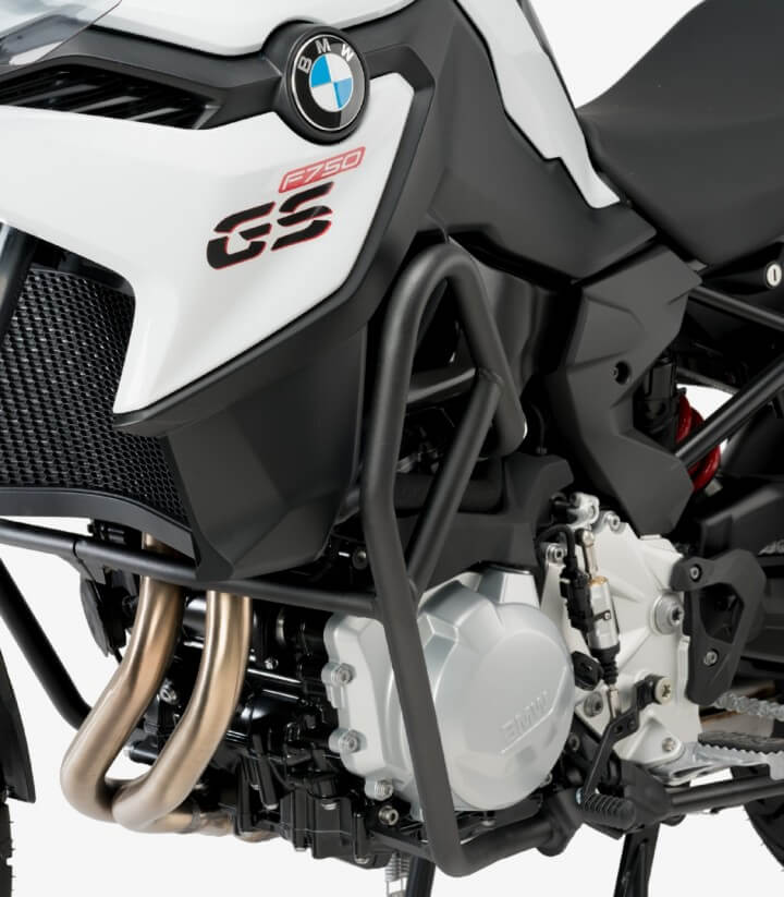 Defensas de tubo 21126N de Puig para BMW F750/850GS