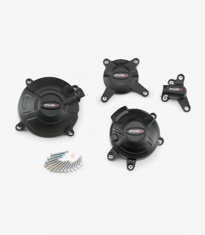 Tapas protectoras del motor de carbono 20990N de Puig para Yamaha MT-09