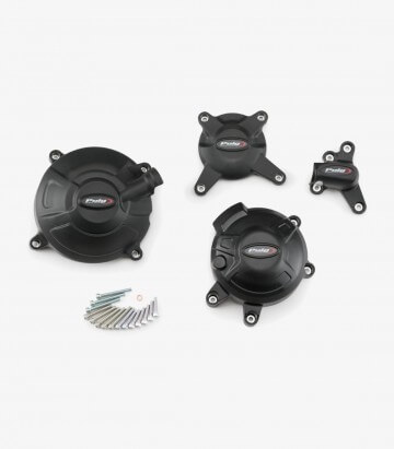 Tapas protectoras del motor de carbono 20990N de Puig para Yamaha MT-09
