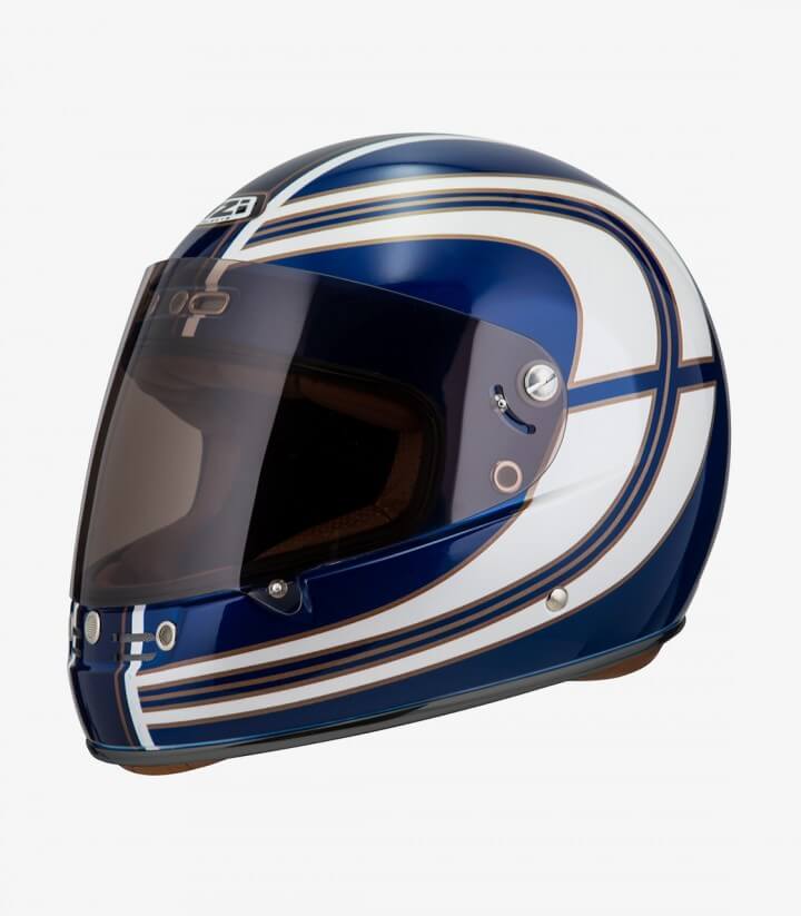 NZI Street Track 3 Doublet Blue Full Face Helmet 050374A152