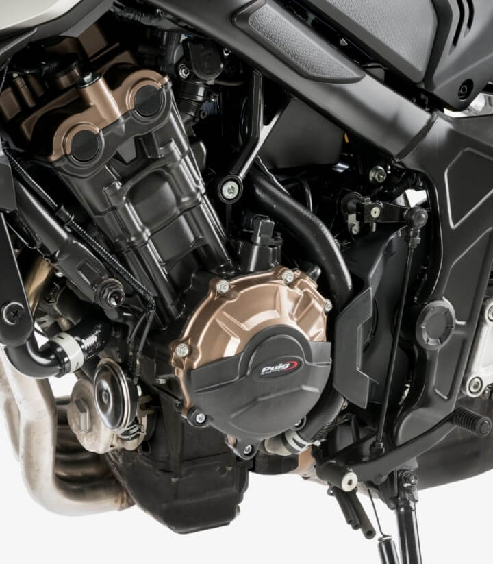 Motorschutzdeckel 21367N von Puig für Honda CB650R Neo Sports Cafe, CBR650R