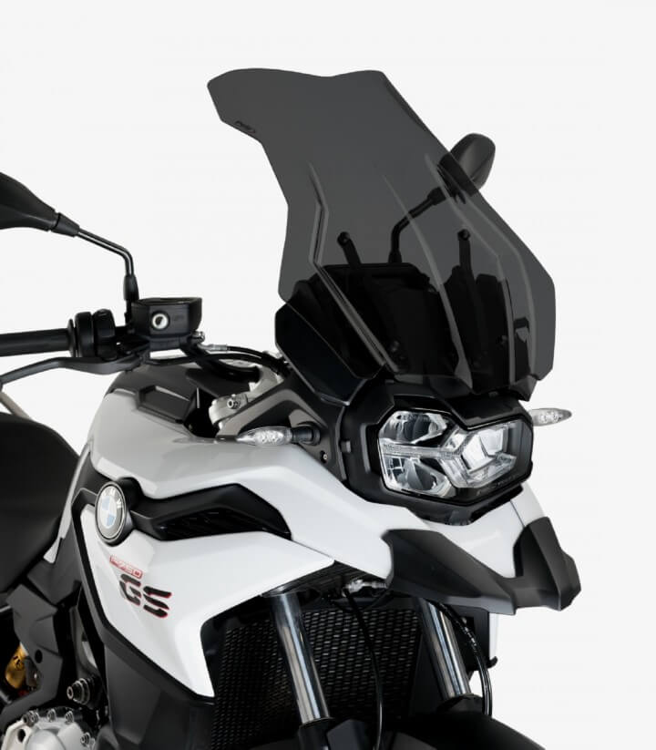 Cúpula Puig Touring BMW F750GS 2018-2019 Ahumado oscuro 9770F