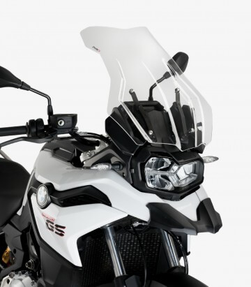 Windschild Puig Touring Plus BMW F750/800/850GS (18-25), F850GS Adventure (19-23) Klar 9770W