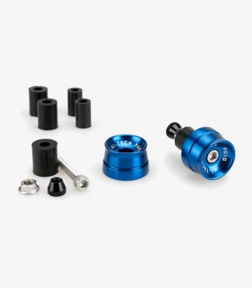 Puig Speed Bar Ends in Blue for Universal
