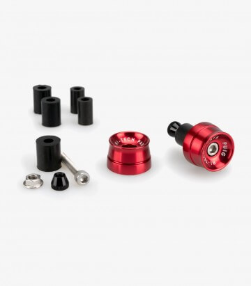 Puig Speed Bar Ends in Red for Universal