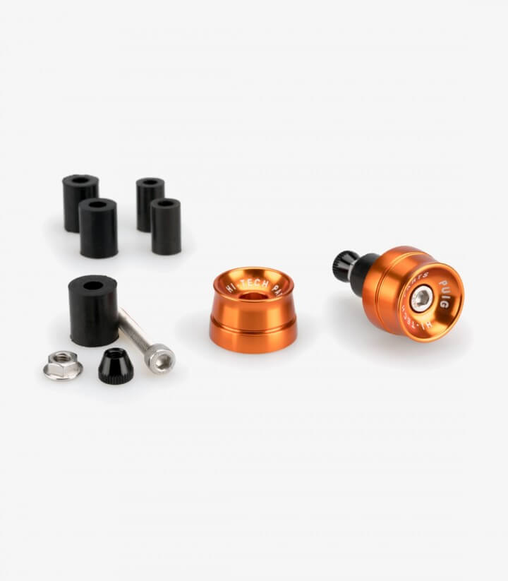 Universelle Puig Lenkerendgewichte Speed 21016T in Orange