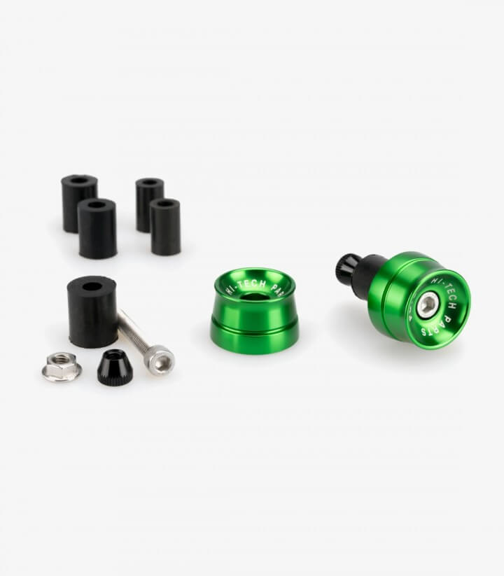 Puig Speed Bar Ends in Green for Universal