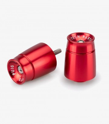 Puig Sport Bar Ends in Red for Aprilia RS 660